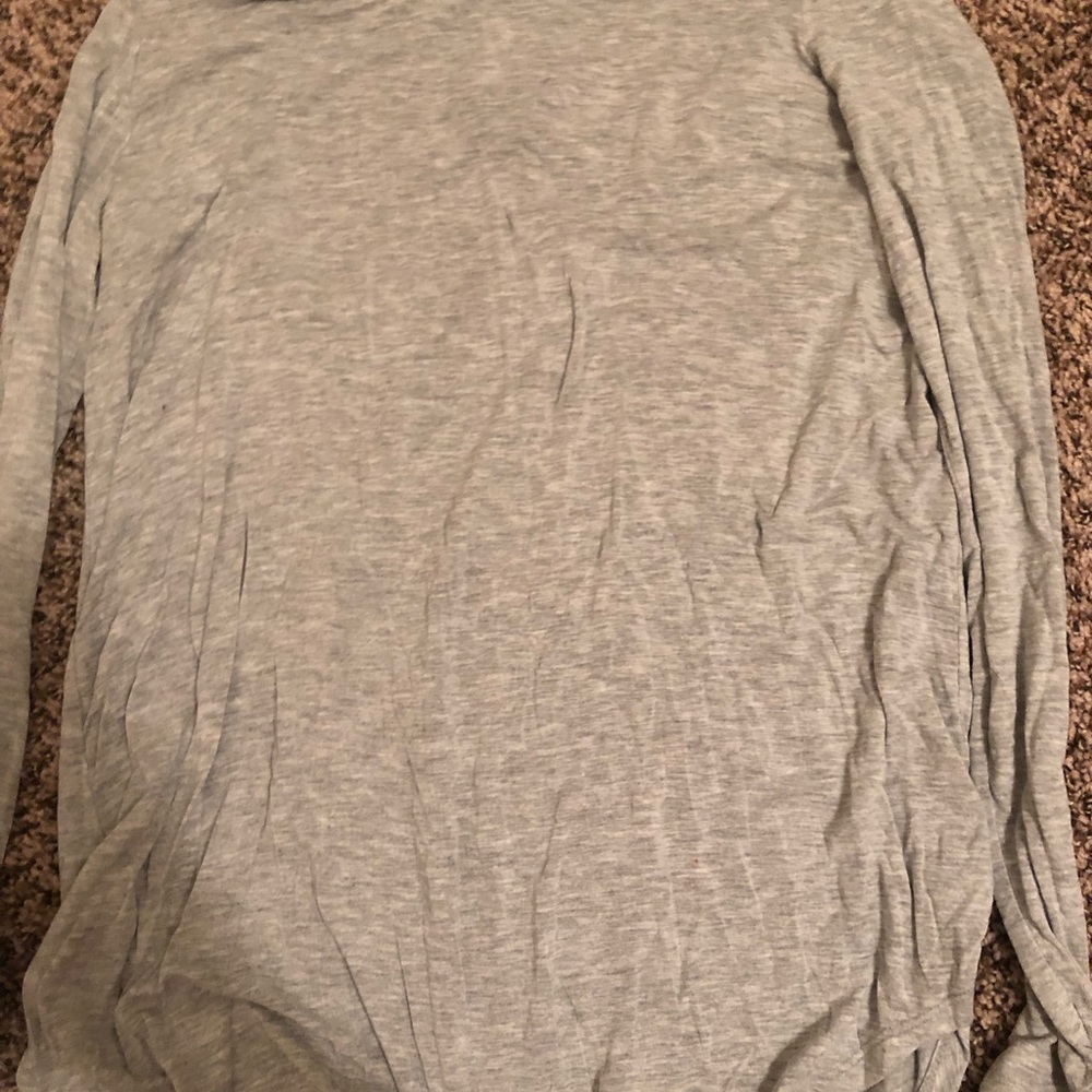 grey long sleeve